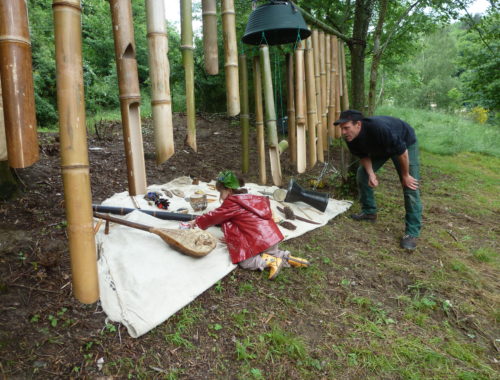 Atelier musical sur bambous